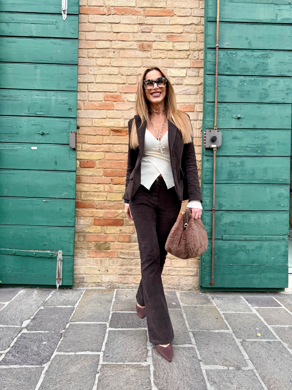 Suit Donna Terra – Blazer + Pantalone