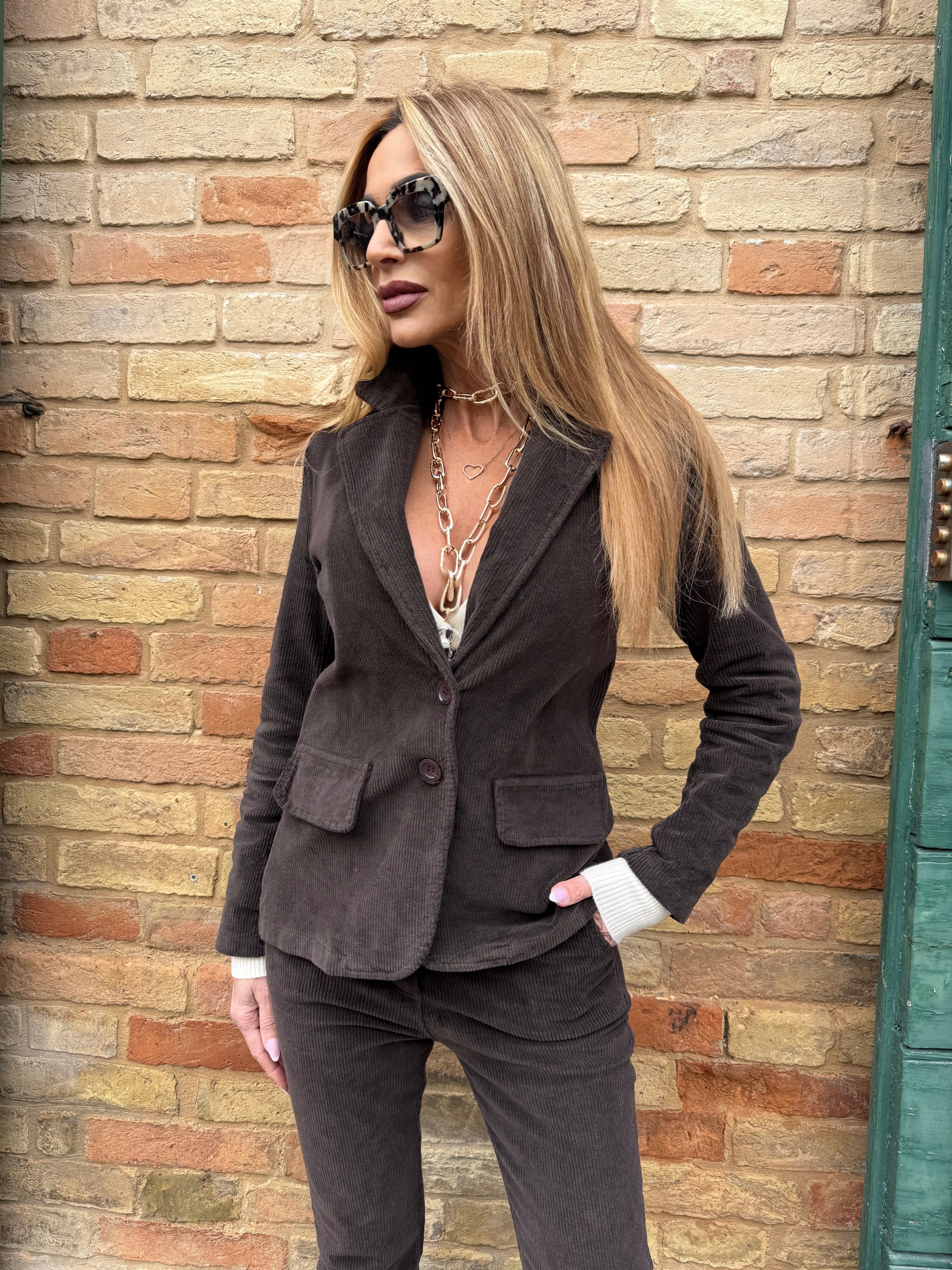 Suit Donna Terra – Blazer + Pantalone